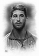 Sergio Ramos Dibujo Soccer Artwork, Football Artwork, Portrait Sketches ...