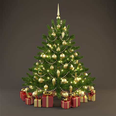 3d Christmas Tree Model