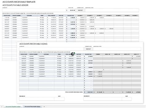 Free Download Accounts Receivable Format In Excel
