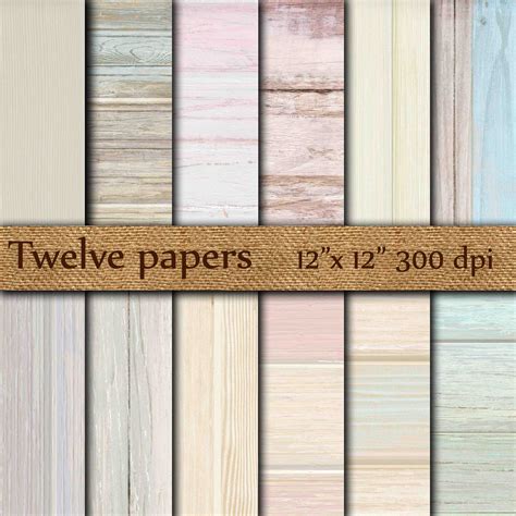 Wood Digital Papers Graphic By Twelvepapers · Creative Fabrica