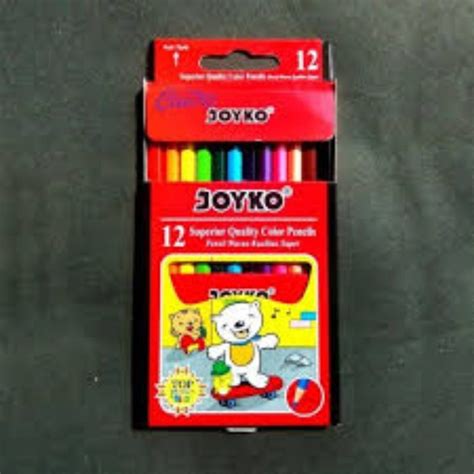 Pensil Warna Joyko 12 Warna Besar Siplah