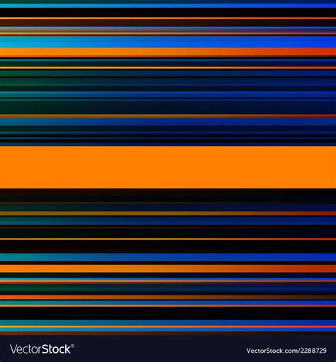 Abstract Striped Blue Brown And Orange Background Vector Image