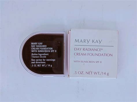 Mary Kay Day Radiance Cream Foundation Rich Bronze 6311 Spf 8 New Old