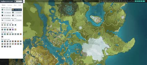 Bienvenue sur notre map interactive ! Interactive Map Genshin Impact All Geoculus Locations ...