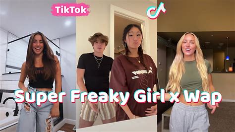 Super Freaky Girl X Wap New Dance Tiktok 2022 Youtube