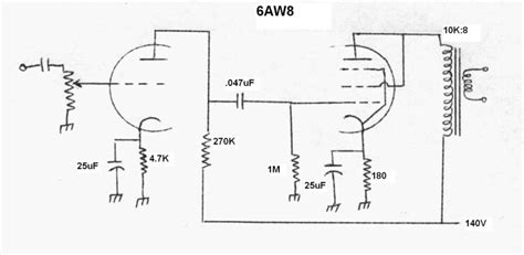 Simple Valve Amplifier Circuits