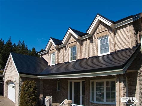 Slate Roof Interlock Metal Roofing Systems Slate Shingles Slate Roof