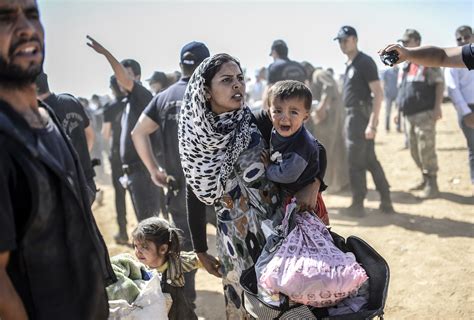 Topshots Topshots 2014 Syria Turkey Iraq Kurds Conflict Refugees