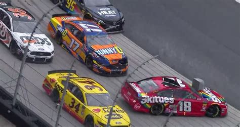 Nascar has seen multiple changes to its overtime. Kyle Busch, Almirola, Stenhouse Jr. crash at Bristol ...