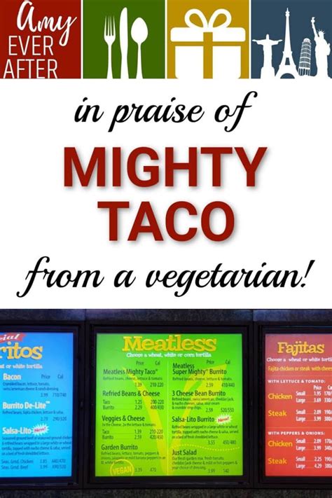 This content is imported from. In praise of Mighty Taco, from a vegetarian | Vegetarian ...