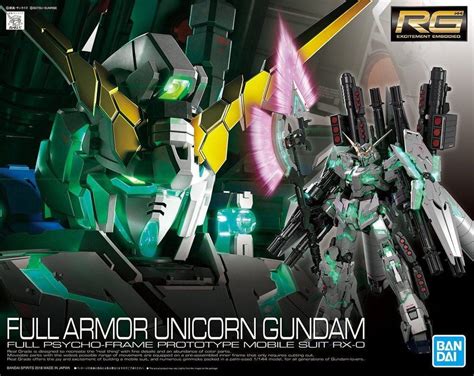 Buy Bandai Hobby Gundam Uc Full Armor Unicorn Gundam Rg 1144 Model Kit