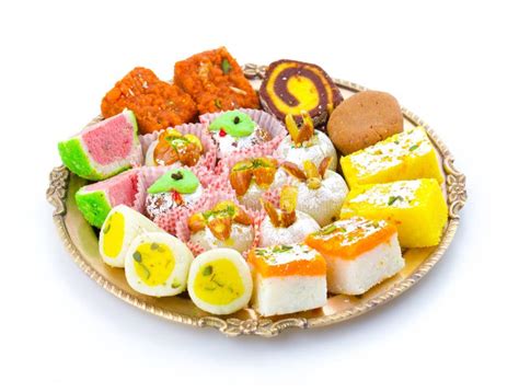 Indian Traditional Mix Sweet Food Or Mix Mithai Stock Photo Image Of