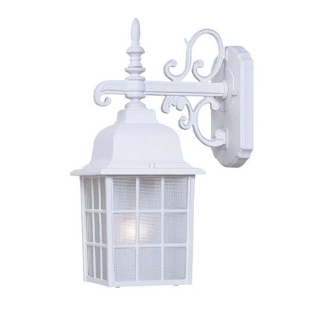 Acclaim Lighting Nautica Collection 1 Light Textured White Outdoor Wall