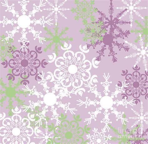 Snowflakes Digital Art By Hd Connelly Fine Art America