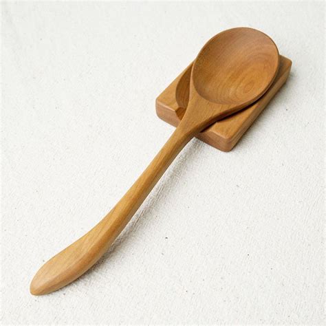 Wood Spoon Rest Wood Spoon Carving Handmade Wood Spoon Handmade