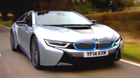 With this power, the car can run up to 18 miles relying on electric power. BMW i8 & DeLorean DMC 12 - Fifth Gear - YouTube