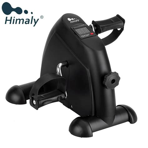 Himaly Foldable Mini Pedal Exerciser Armleg Fitness Exercise Bike Lcd