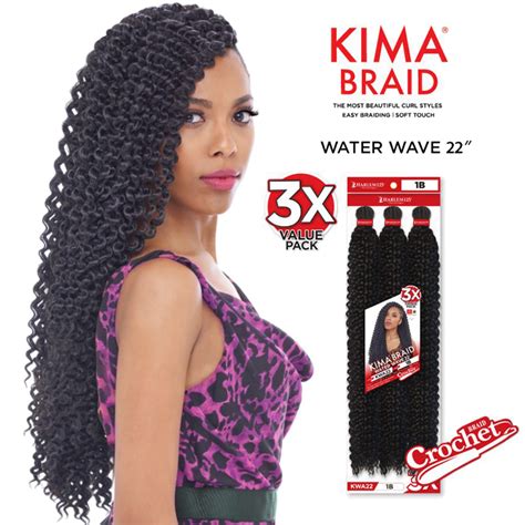 Harlem 125 Kima Braid Water Wave 22″ 3x Crochet Roots Hair And Beauty