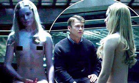 Evan Rachel Wood Naked Opposite Luke Hemsworth In Spooky Scene For Hbo