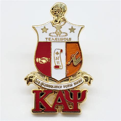 Historical Memorabilia Kappa Alpha Psi Fraternity Crest With 3 Greek