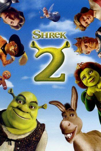 Shrek 2 2004 Dreamworks Animations 8th Animated Film Shrek