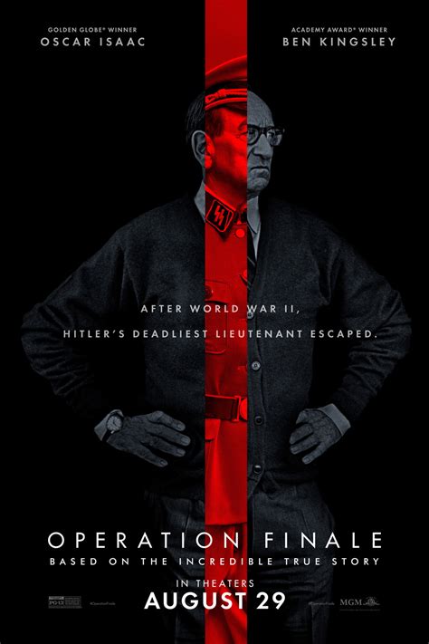 operation finale dvd release date redbox netflix itunes amazon