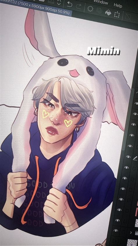 Mimin Sticker Wip 🐺bell 🧑‍🚀 Commissions Openのイラスト
