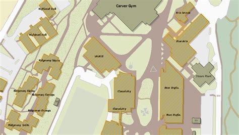 Western Washington University Campus Map Map