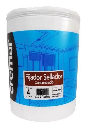 Fijador Sellador Al Agua Sinteplast Litros