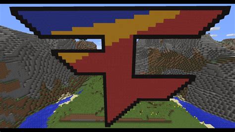 How To Make The Faze Clan Logo In Minecraft Youtube