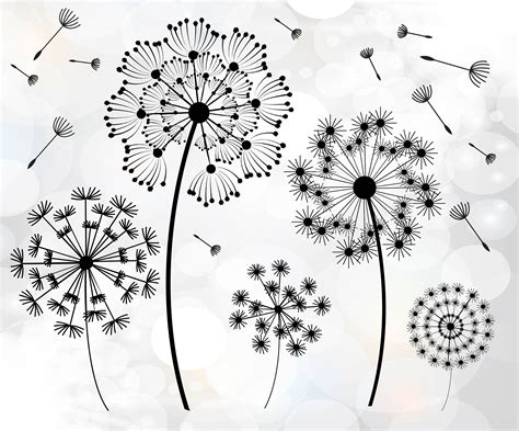 Download free and premium icons for web design, mobile application, and other graphic design work. Dandelion SVG files Floral svg files for critut Dandelion