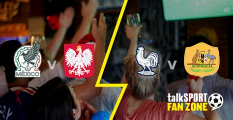 talkSPORT Fan Zone Evening ticket - Mexico vs Poland / France vs Australia | London World Cup 