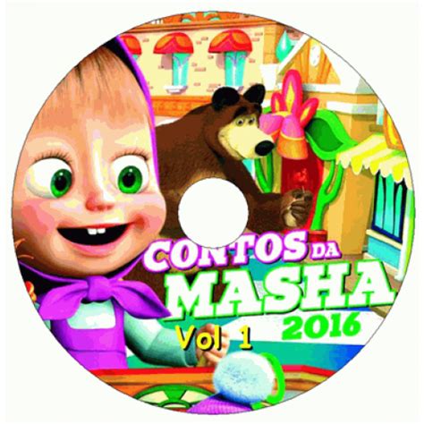 3 Dvds Masha E O Urso Contos E Contos Assustadores