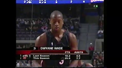 Dwyane Wade 17 Points 6 Ast 3 Stl Pistons 2004 05 Youtube