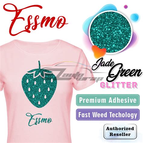 Haus And Garten Jade Green Glitter Heat Transfer Vinyl Htv T Shirt 20