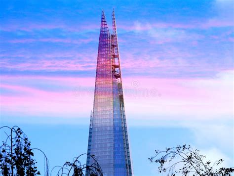 The Shard Highest Skyscraper In Europe London Editorial Photo