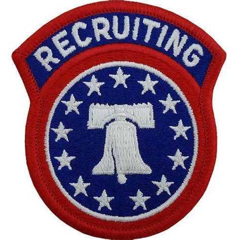 Us Army Recruiting Command Us Army Patches Army Unit Patches Army