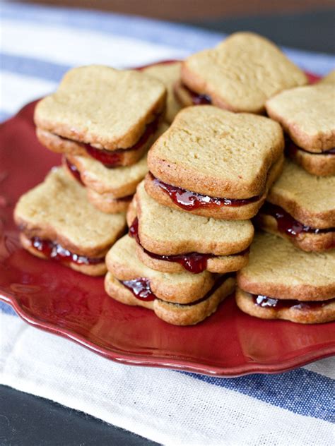 Erica S Sweet Tooth Peanut Butter And Jelly Cookie Sandwiches