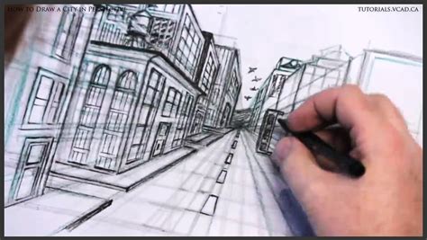 How To Draw Buildings In Perspective Tatiana Tinsley