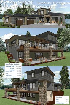 100 Best Homes for the Sloping Lot images in 2019 | House ...
