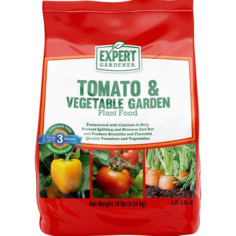 Expert Gardener Tomato And Vegetable Garden Plant Food Fertilizer 12 10 5