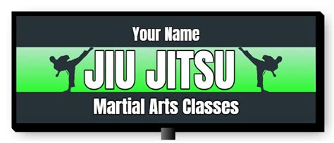 Jiu Jitsu Signs
