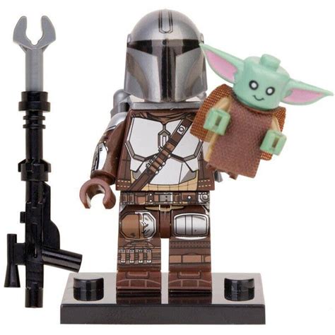 The Mandalorian And Baby Yoda Star Wars Minifigure