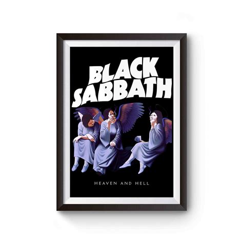 Black Sabbath Heaven And Hell Poster