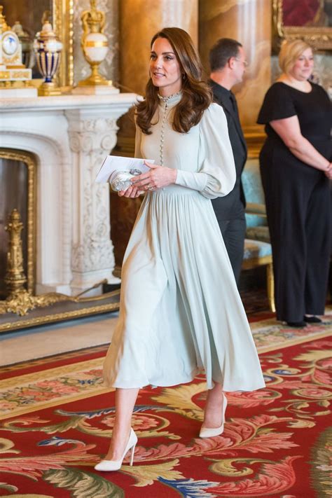 Kate Middleton Wears High Neck Dress To Investiture Of The Prince Of