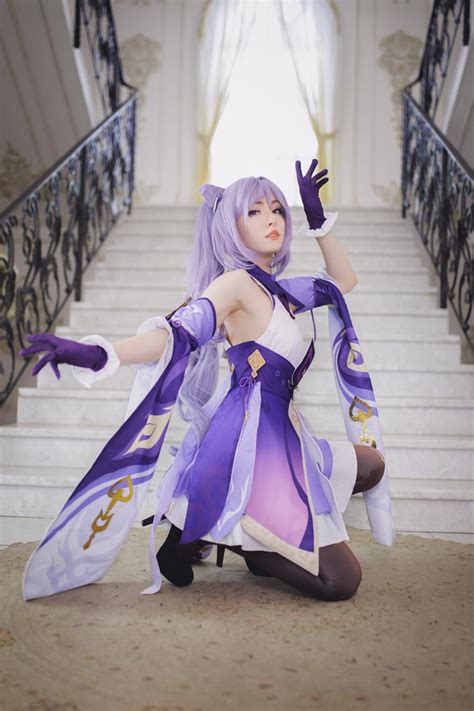 keqing cosplay by dalowrell 9gag