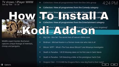 How To Install A Kodi Addon Youtube