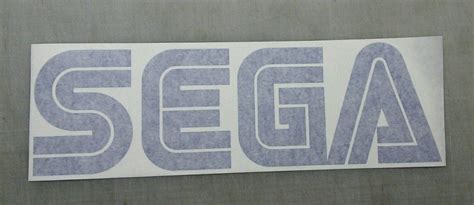 Sega Wall Art Logo Sticker Decal Etsy