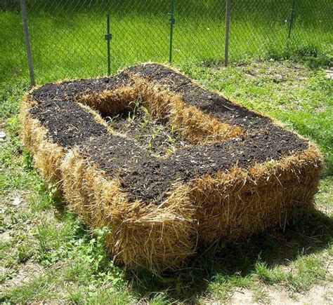 Easy Straw Bale Gardening Instructions Grow Green Food