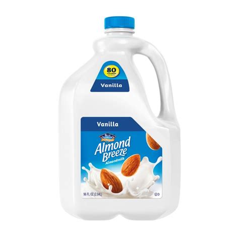The varieties of almonds used in almond breeze® were developed using traditional agricultural techniques. Blue Diamond Almond Breeze Vanilla Almond Milk, 96oz ...